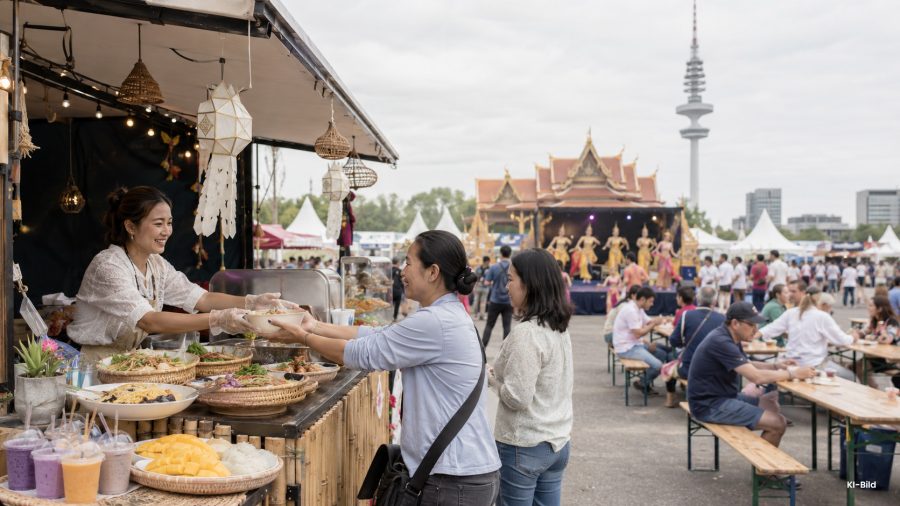 Thai Festival Hamburg: Thailand-Feeling, Streetfood und Kultur auf dem Heiligengeistfeld